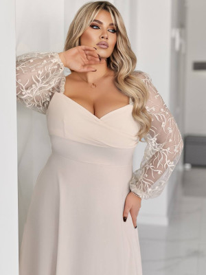 Элегантное платье миди EY-A645.1T29