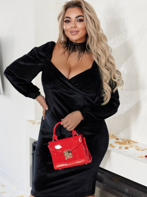 Платье приталенного силуэта EY-A740T20