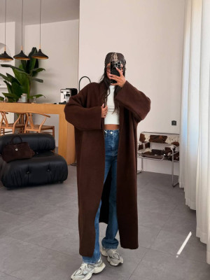 Ангоровый плед-кардиган DMP-P4103T550