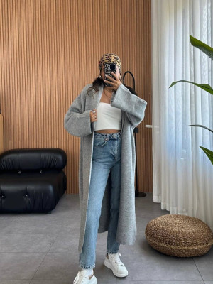 Ангоровый плед-кардиган DMP-P4103T550