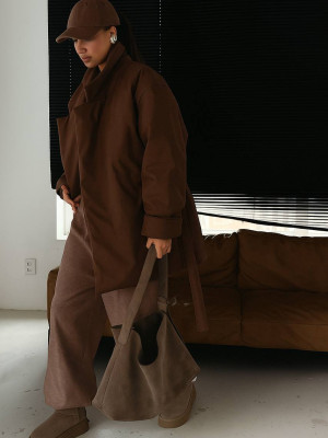 Теплая куртка на запах DMP-P4265T650