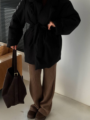 Теплая куртка на запах DMP-P4265T650