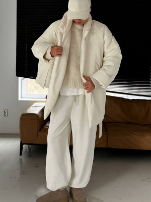 Теплая куртка на запах DMP-P4265T650