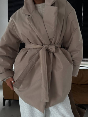 Теплая куртка на запах DMP-P4265T650