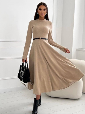 Нежное длинное платье IO-A693T480