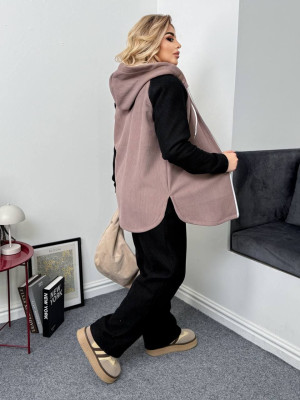 Теплый вельветовый костюм AD-A7881.1T700