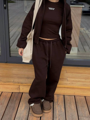 Теплый костюм на флисе DMP-R1834T560