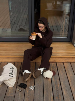 Теплый костюм на флисе DMP-R1834T560