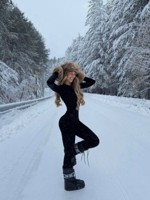 Теплый комбинезон на флисе DMP-R1843T350