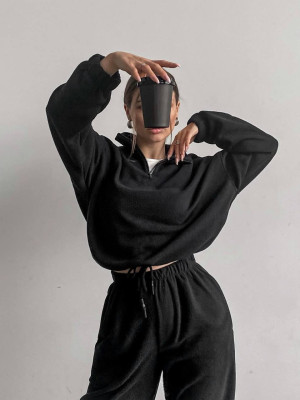 Флисовый оверсайз костюм DMP-R751T500