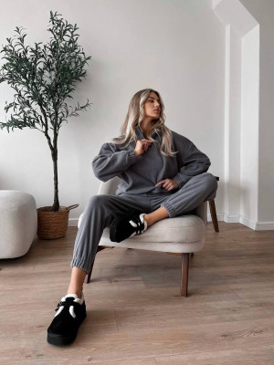 Флисовый оверсайз костюм DMP-R751T500