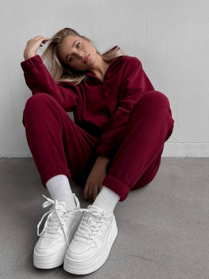 Флисовый оверсайз костюм DMP-R751T500