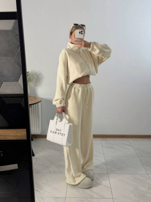 Теплый оверсайз костюм из флиса DMP-R1866T600