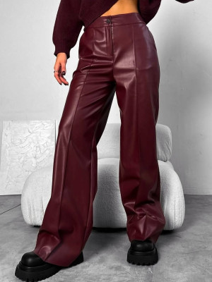 Брюки клеш на флисе DMP-R1628T350