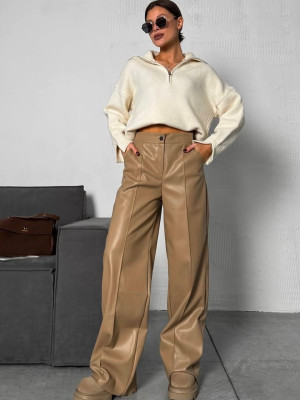 Брюки клеш на флисе DMP-R1628T350