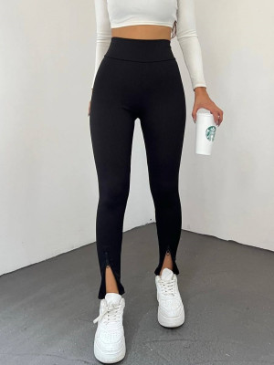 Утепленные лосины в рубчик DMP-R1544T250