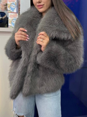 Стильная женская шубка GN-A1265T1700