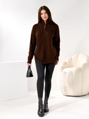 Оверсайз свитер с молнией IB-A1147T650