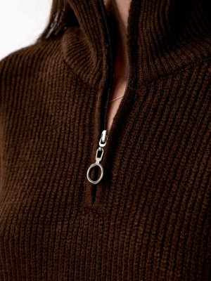 Оверсайз свитер с молнией IB-A1147T650