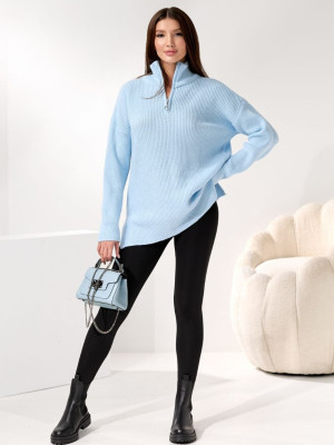 Оверсайз свитер с молнией IB-A1147T650