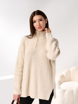 Оверсайз свитер с молнией IB-A1147T650