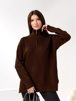 Оверсайз свитер с молнией IB-A1147T650