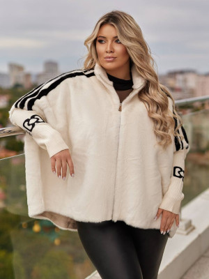 Свободная норковая шубка MAX-A980T1800