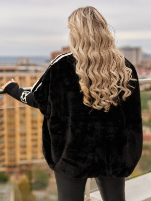 Свободная норковая шубка MAX-A980T1800