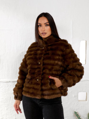 Короткая норковая шубка MAX-A961T1800