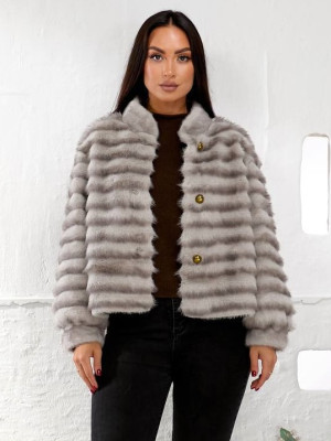 Короткая норковая шубка MAX-A961T1800