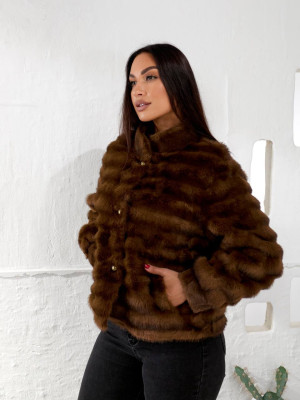 Короткая норковая шубка MAX-A961T1800