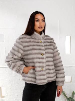 Короткая норковая шубка MAX-A961T1800