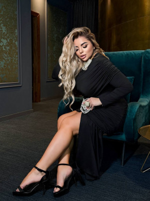 Праздничное платье с драпировкой YM-A7123T18.5