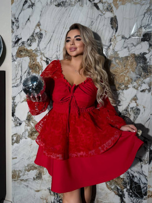 Платье с пышной юбкой YM-A7126.2T22