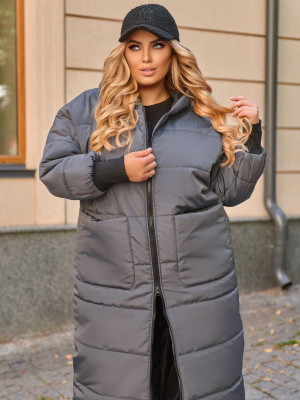 Длинное зимнее пальто LZ-A901T1390