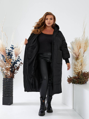 Длинное зимнее пальто LZ-A901T1390