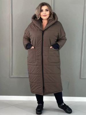 Длинное зимнее пальто LZ-A901T1390