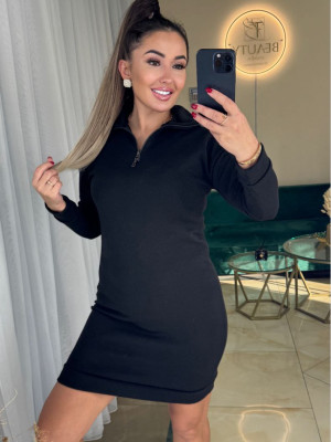 Ангоровое платье с молнией MYD-A702T420