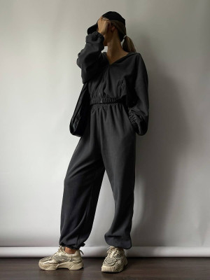 Флисовый свободный костюм LK-A206T650