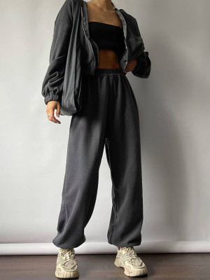 Флисовый свободный костюм LK-A206T650