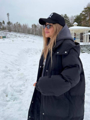 Подовжена зимова куртка DMP-R4264T850