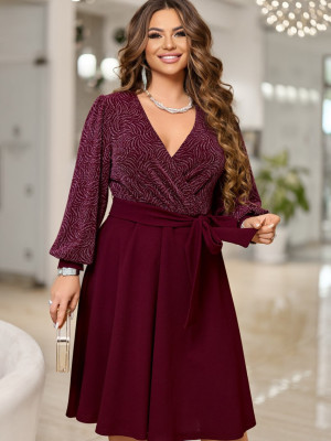 Жіноча сукня з імітацією запаху IT-A6549T600