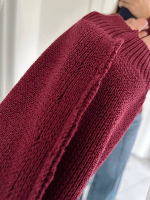 Вязаный женский свитер AMU-A4920T650