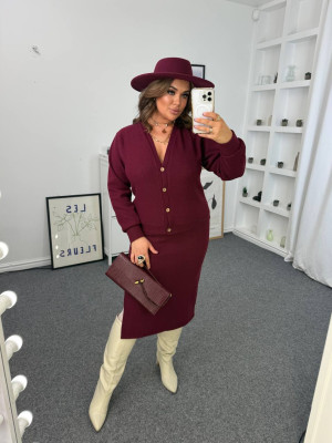 Ангоровый костюм из кофты и юбки KG-A4862T790