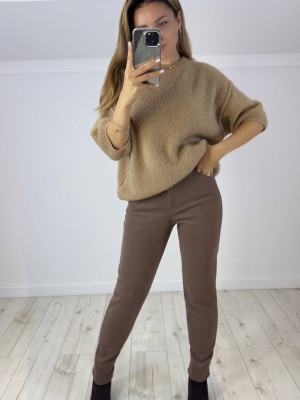 Женские вельветовые брюки на флисе KG-A575T470