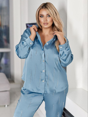 Нарядный шелковый костюм VOJ-A1047T1000