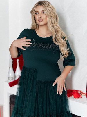 Платье с фатиновой юбкой VOJ-A1053T700