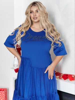 Платье с фатиновой юбкой VOJ-A1053T700