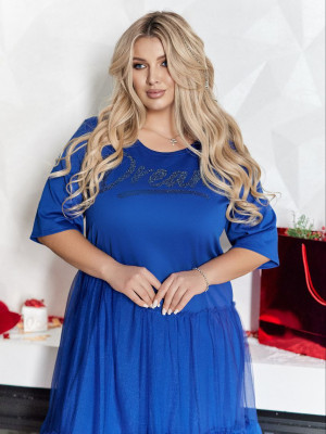 Платье с фатиновой юбкой VOJ-A1053T700