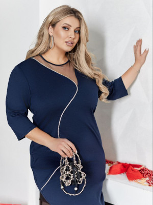 Нарядное приталенное платье VOJ-A1055T550